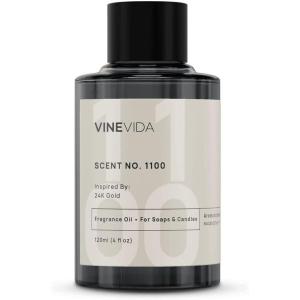 imageVINEVIDA 4oz Scent No3400 Fragrance Oil  Natural USAMade for Candle amp Soap MakingK Gold