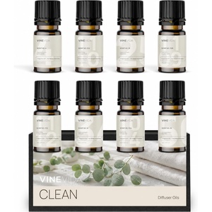 image:imageVINEVIDA Summer Diffuser Oil Collection Set of 8  Scented Oil  Aromatherapy Diffuser Oils  Made in USACLEAN
