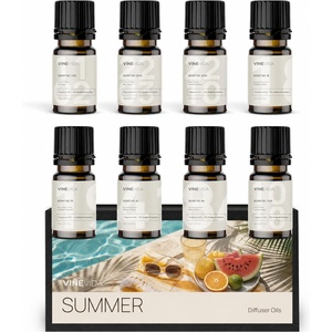 image:imageVINEVIDA Summer Diffuser Oil Collection Set of 8  Scented Oil  Aromatherapy Diffuser Oils  Made in USASUMMER